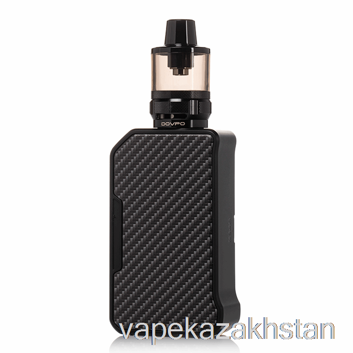 Vape Kazakhstan DOVPO MVP 220W Starter Kit Carbon Fiber Black